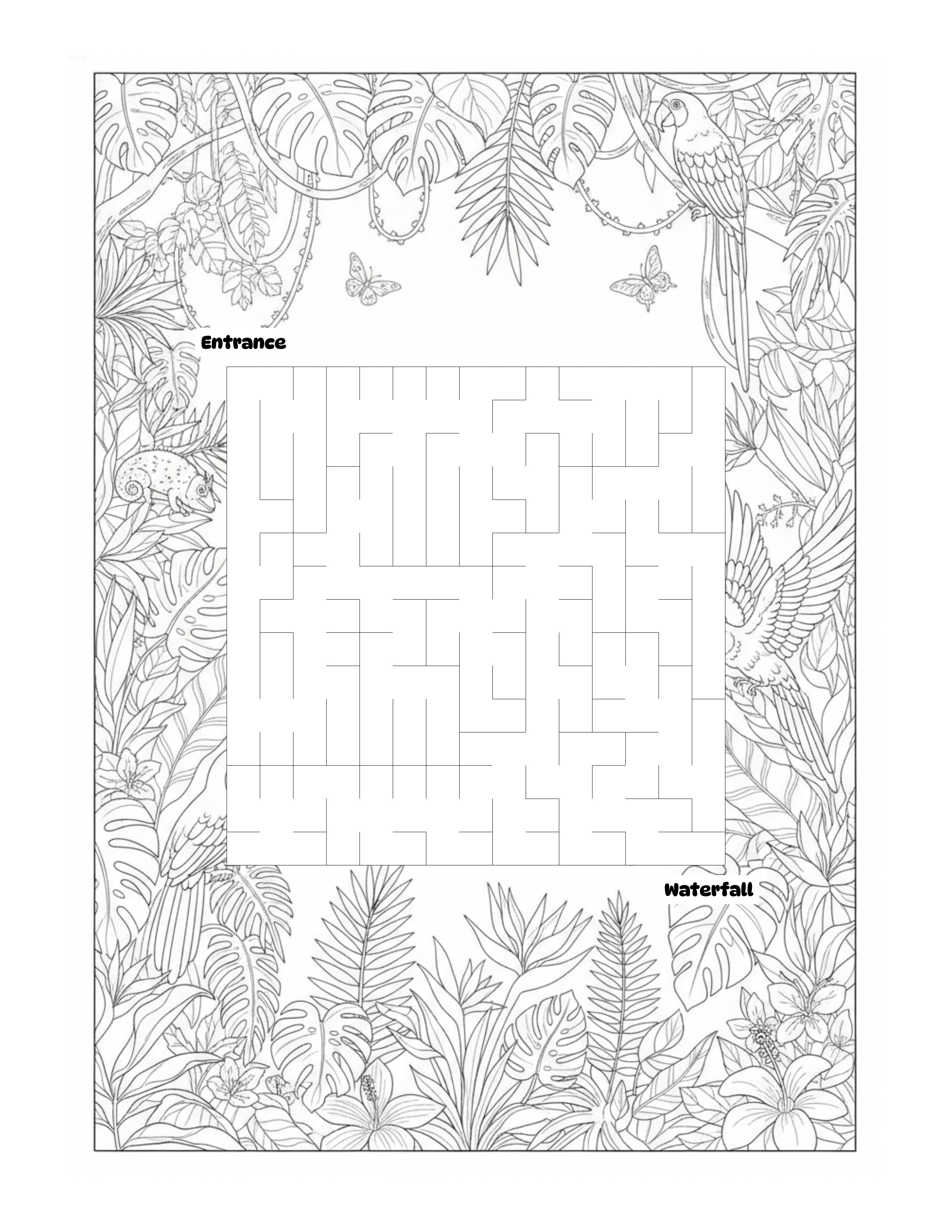 Maze activity book