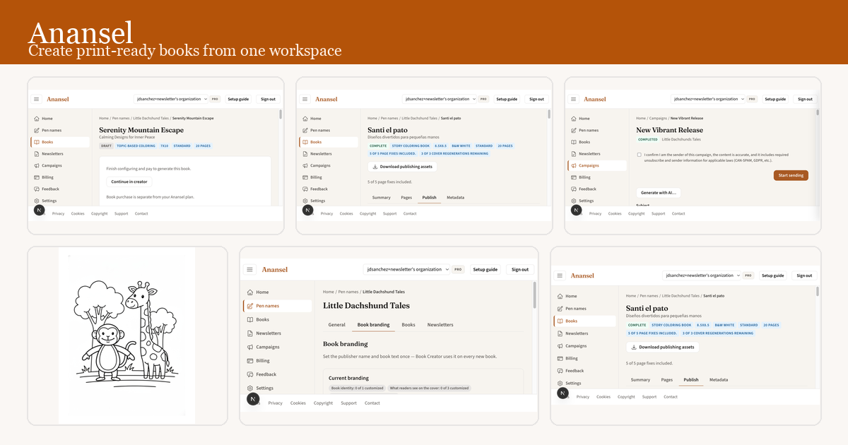 Anansel screenshot 1